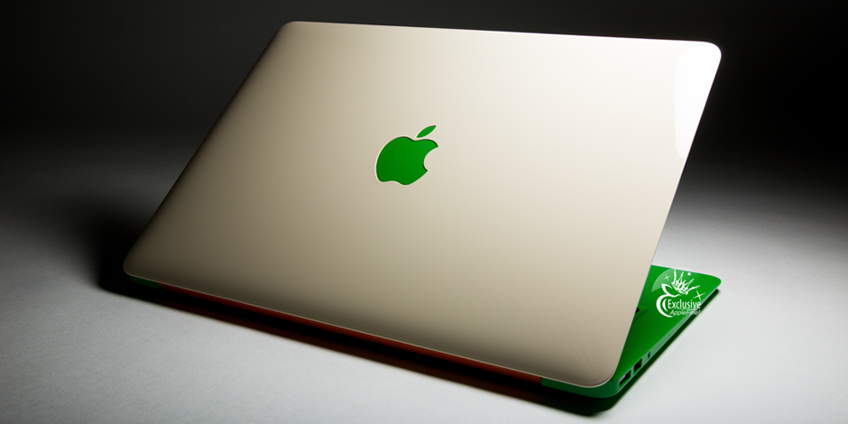 Купить эксклюзивный MacBook Pro Apple Green